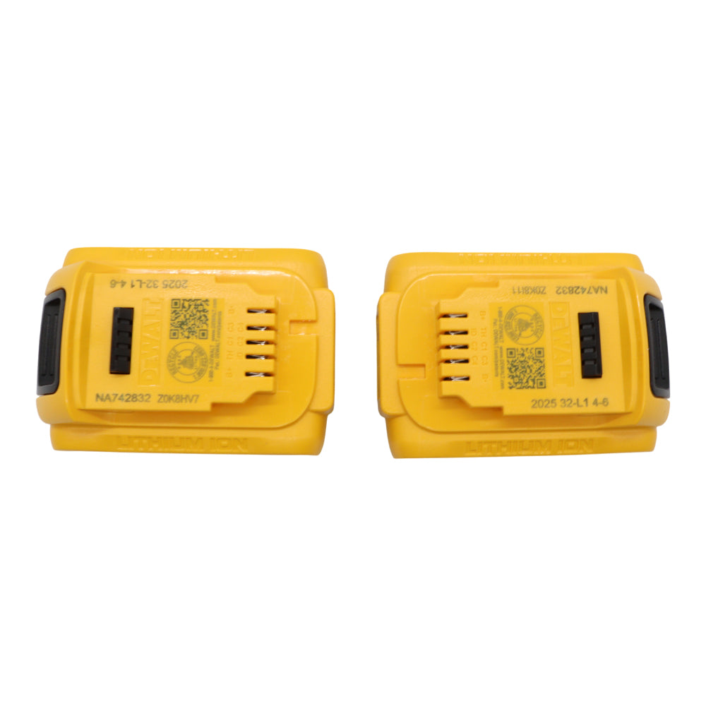Dewalt DCB204 4 AMP 20V Lithium Ion Battery 2 Pack
