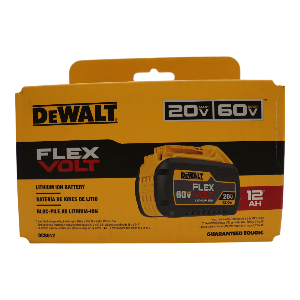 DEWALT Flexvolt 20V/60V Max 12.0Ah Battery (DCB612)