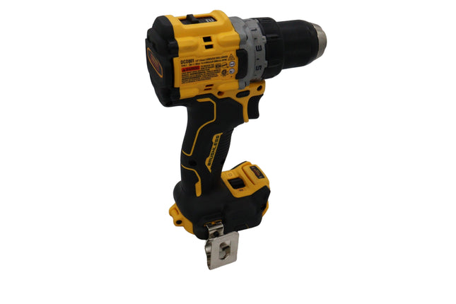 DEWALT 20V MAX XR Brushless Cordless 1/2 in. Drill/Driver Kit - Powerful 1050 UWO, Anti-Rotation Control, 2-Speed, Tool Only (DCD801B) - Battery & Charger Not Included