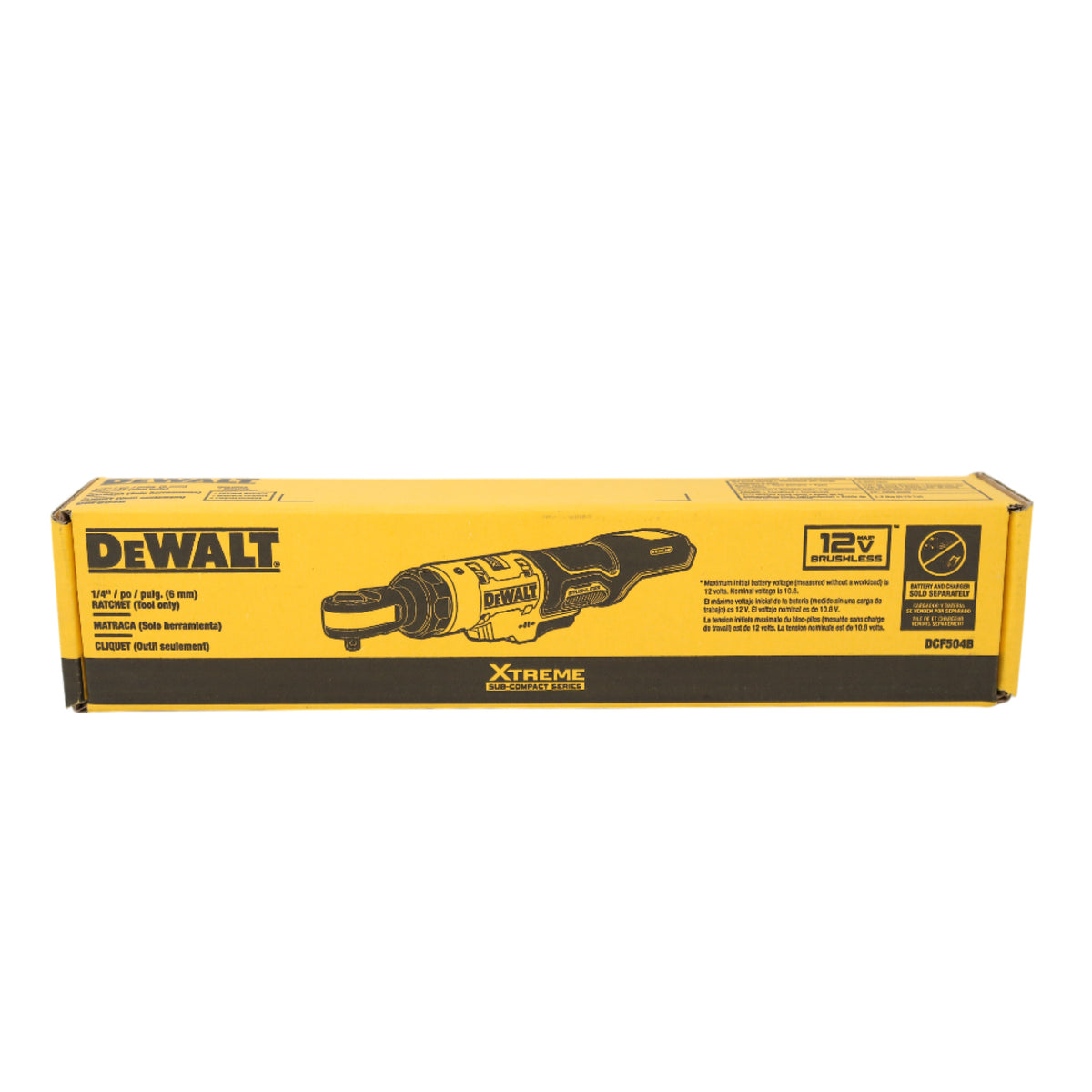DEWALT 12-volt Max Variable Speed Brushless 3/8-in Drive Cordless Ratchet Wrench