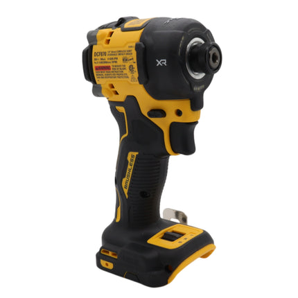 DeWalt DCF870B 20V Compact Cordless Quiet Hydraulic Impact Driver – 1/4″ Hex, 500 in-lb Torque, 0-3000 RPM, 4200 IPM, LED, Low Noise (Tool-Only)