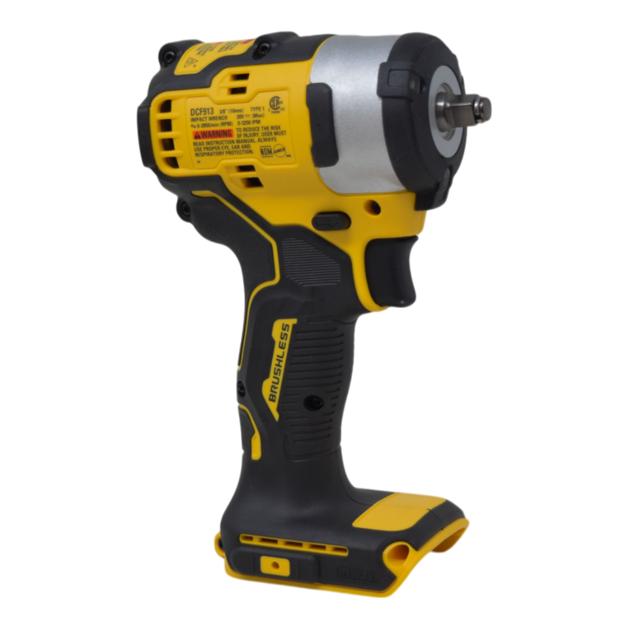 Dewalt DCF913P2 20V MAX 3/8 in. Cordless Impact Wrench with Hog Ring Anvil Kit