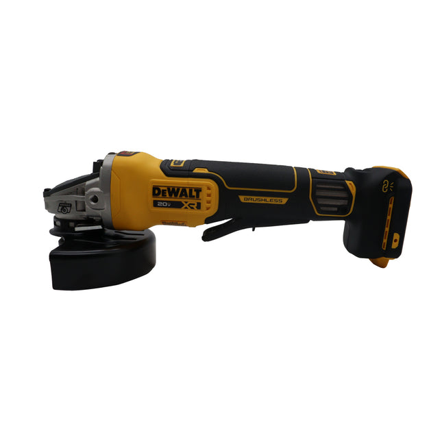 DEWALT 20V MAX* XR Brushless Cordless 4-1/2 in. - 5 in. Variable Speed Paddle Switch Grinder (Tool Only) (DCG410VSB)