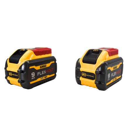 DEWALT DCH614x2 Flexvolt 60V MAX Cordless Brushless 1-3/4 in. SDS MAX Rotary Hammer and (2) Flexvolt 9. 0Ah Batteries and  (1) Charger