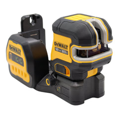 DEWALT DCLE34520G 20V/12V MAX Green Beam Laser Level Kit – Cross Line & 5-Point Laser, Self-Leveling, ±1/8" Accuracy at 30ft, Rechargeable Battery, Hard Case Included