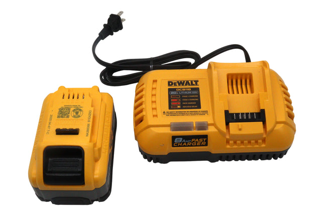 DEWALT DCS384WW1 20V XR Lithium-Ion Cordless Reciprocating Saw Kit with 8.0 Ah Battery and Charger