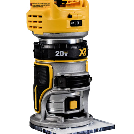 DEWALT DCW600B 20V MAX XR Brushless Cordless Compact Woodworking Router
