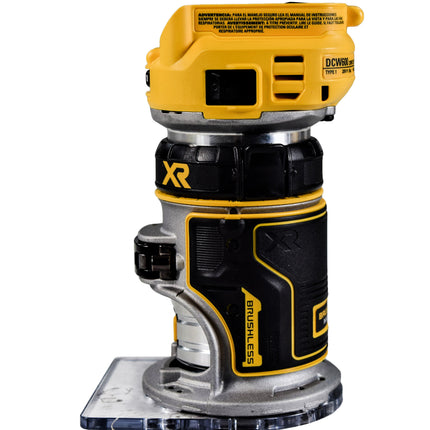 DEWALT DCW600B 20V MAX XR Brushless Cordless Compact Woodworking Router