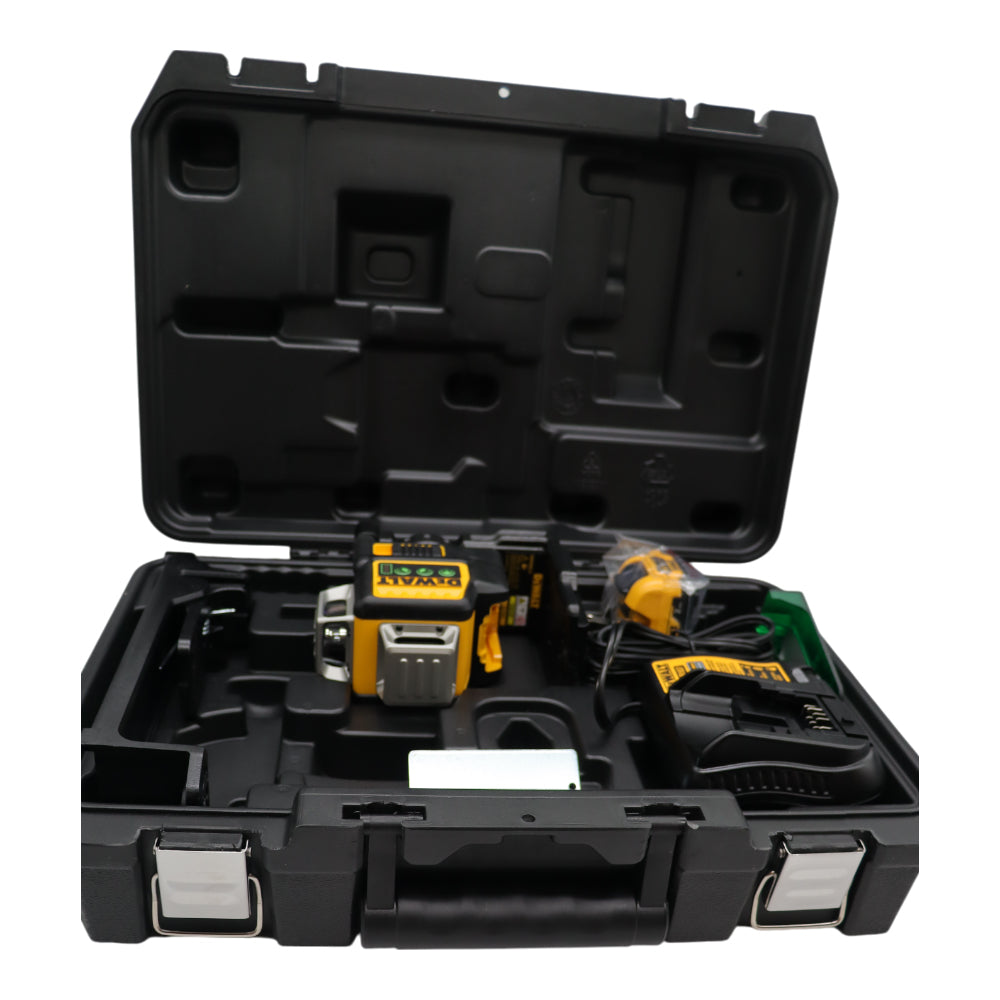 DEWALT 12V MAX 3 x 360 Green Line Laser Level, Cordless, Rechargeable (DW089LG)
