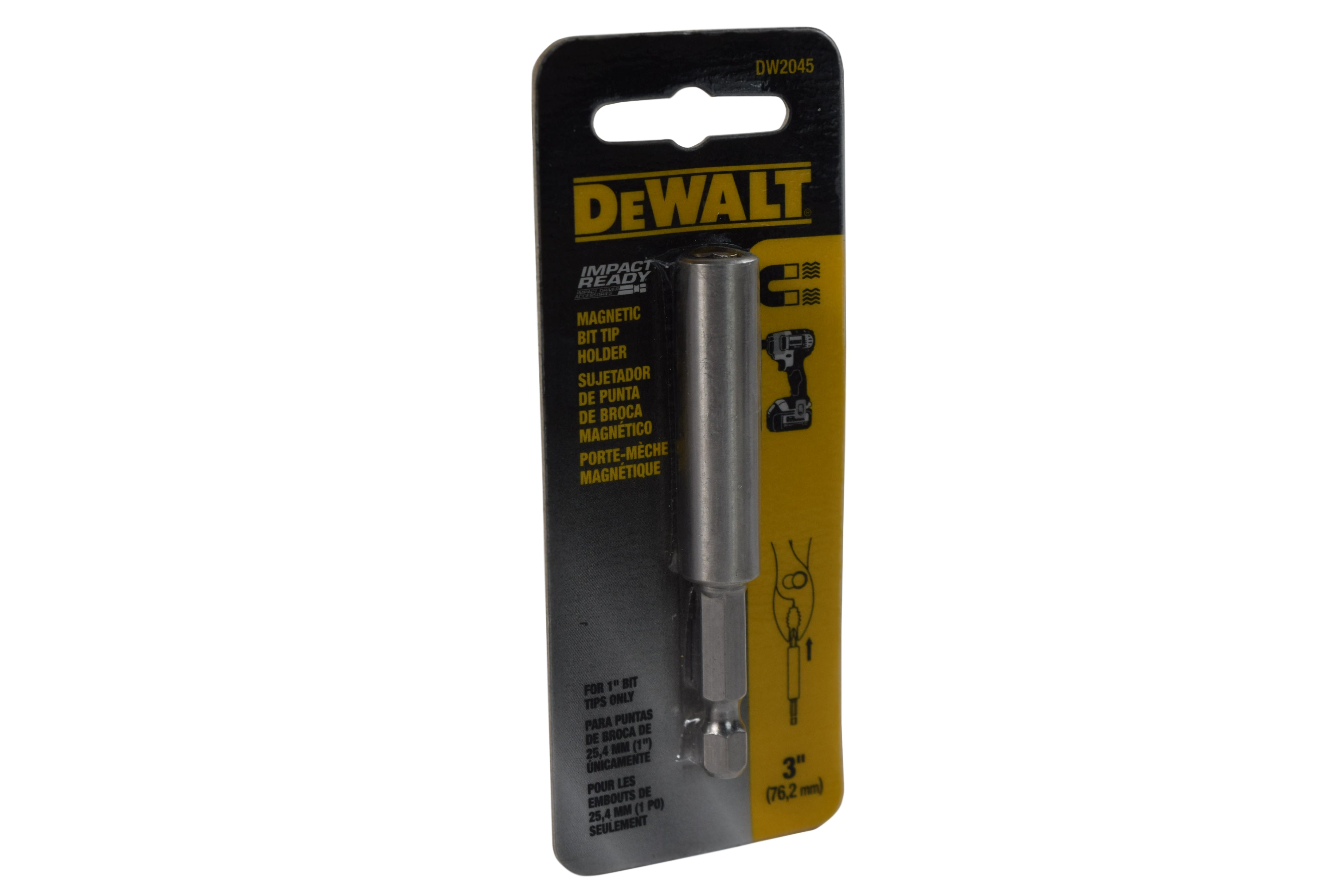 Dewalt DW2045 Metal 3-inch Screwdriving Magnetic Bit Tip Holder