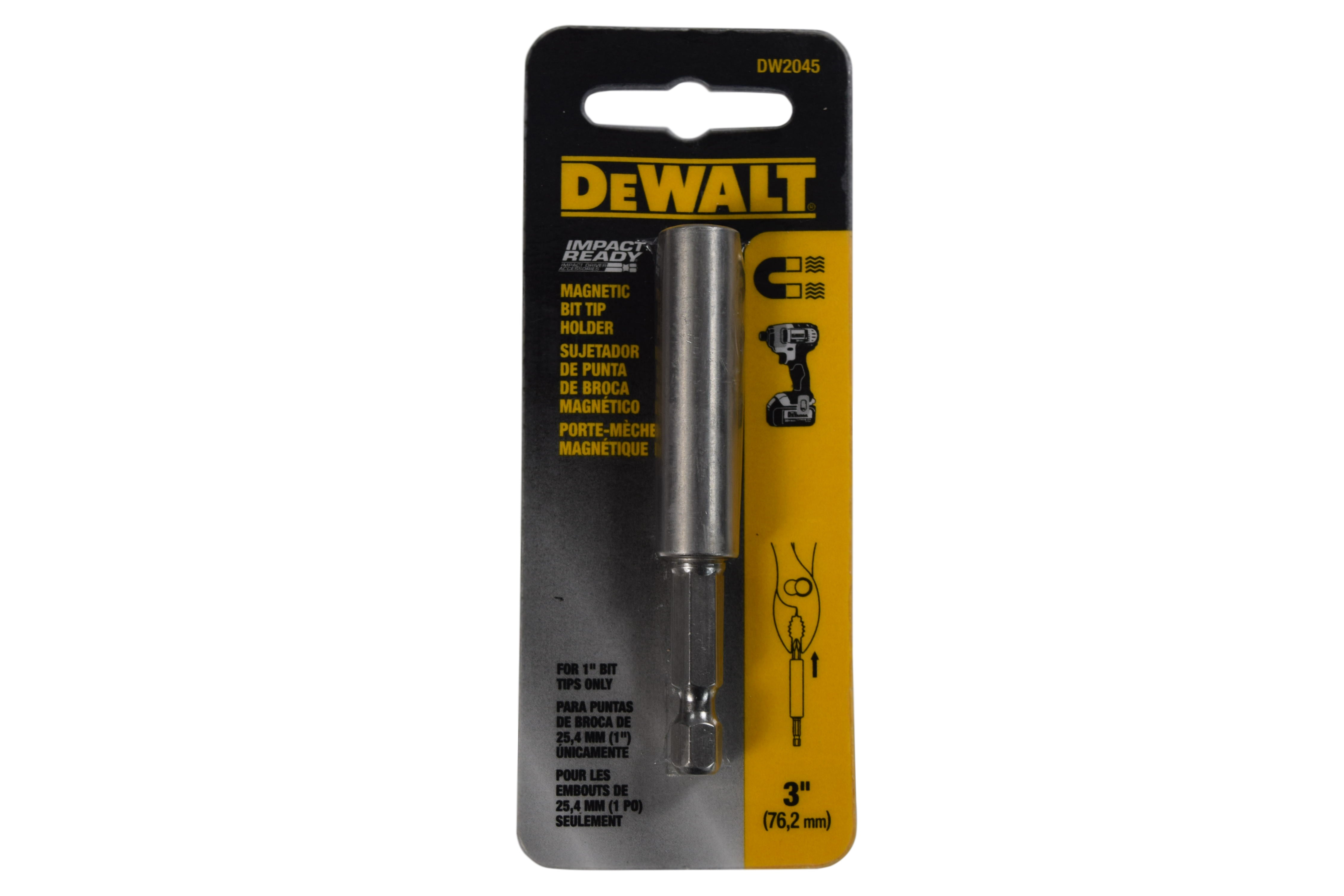 Dewalt DW2045 Metal 3-inch Screwdriving Magnetic Bit Tip Holder
