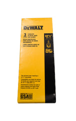 DeWalt DW3984C 24 TPI Bi-Metal Portable Bandsaw Blades, 32-7/8 in. Length, 0.02 in Width (3-Pack)