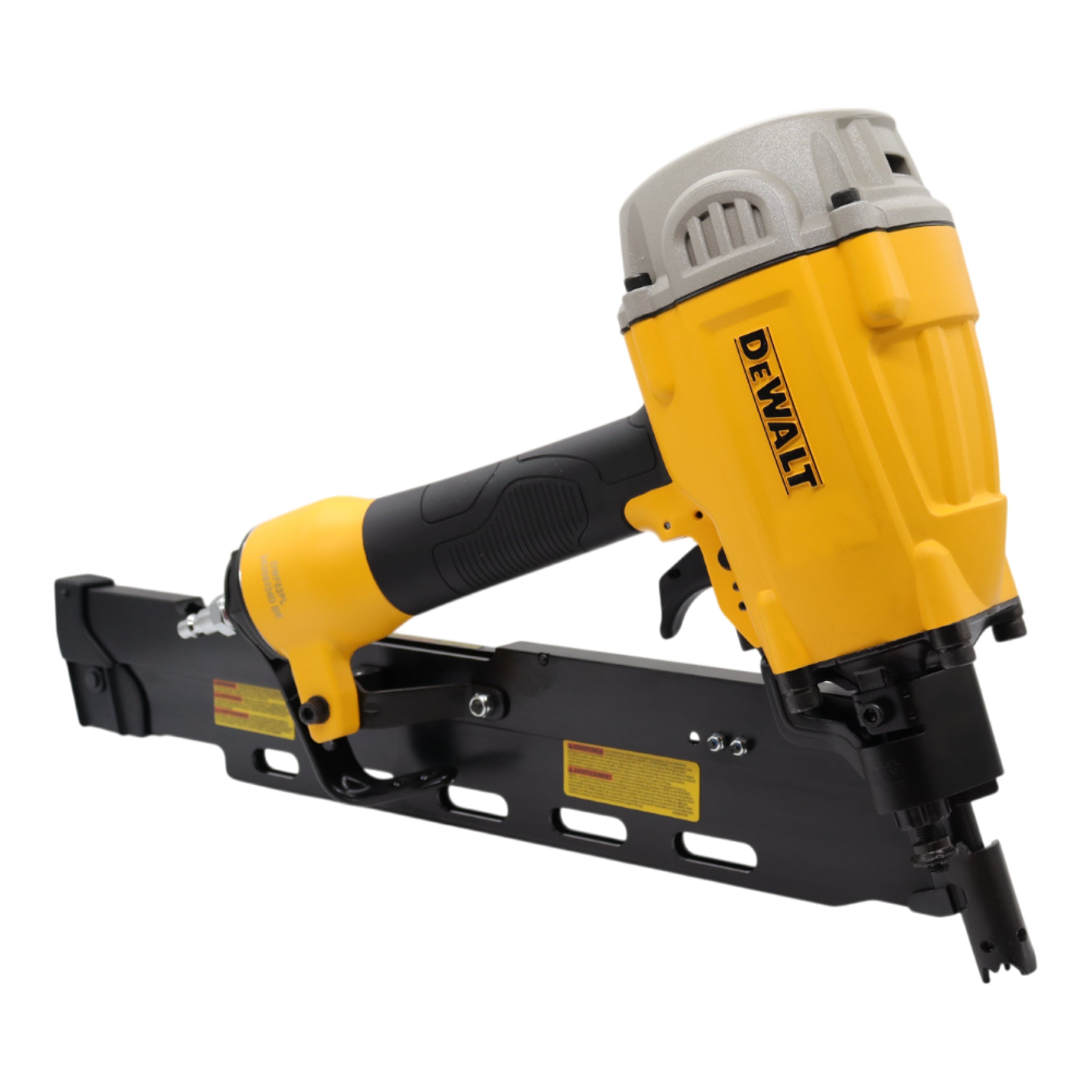 DEWALT DWF83PL 21-Degree Plastic Collated Framing Nailer (Pneumatic) – Lightweight, High Capacity, Adjustable Depth – Fits 2" to 3-1/2" Nails, Includes No-Mar Tip & Tool-Free Jam Release