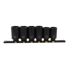 DEWALT DWMT19242 26-Piece 1/2" Drive Impact Deep Socket Set - Professional Grade Chrome Vanadium Steel Sockets