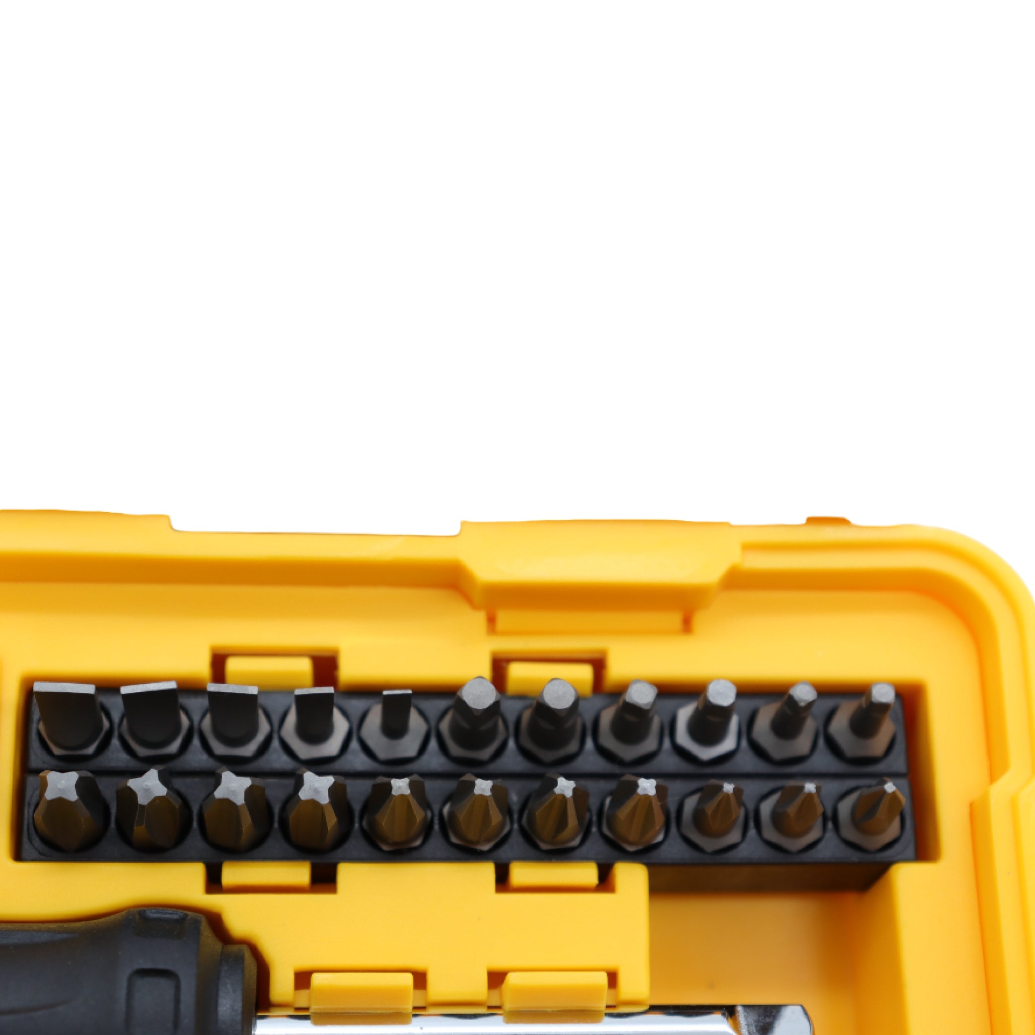 DEWALT DWMT45422 1/4" Drive 50-Piece Mechanics Tool Set - SAE & Metric, Cr-V Steel, Compact Case - Socket, Bit & Accessory Kit for Auto, Bike & Home Repair