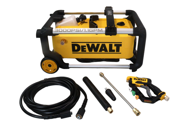 DEWALT DWPW300 - 3000 PSI 1.1 GPM 15 Amp Cold Water Electric Pressure Washer with Internal Equipment Storage