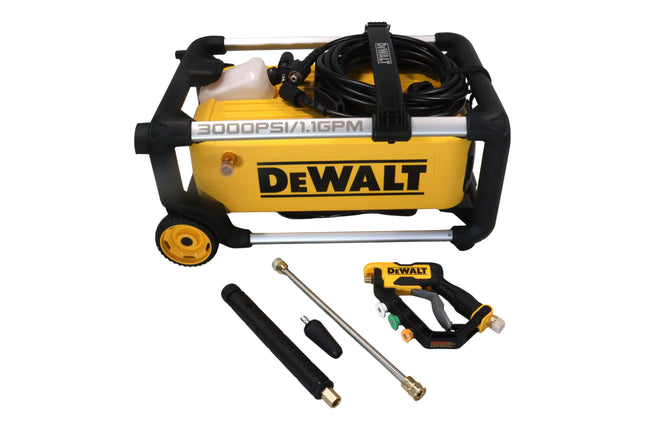 DEWALT DWPW300 - 3000 PSI 1.1 GPM 15 Amp Cold Water Electric Pressure Washer with Internal Equipment Storage
