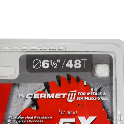 Diablo D0648CFX 6.5" 48 Teeth Steel Demon Ferrous Circular Saw Blade