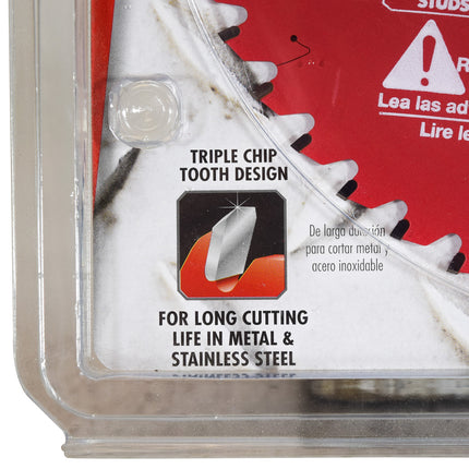 Diablo D0648CFX 6.5" 48 Teeth Steel Demon Ferrous Circular Saw Blade