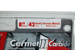 Diablo D0842CF 8" x 42-Teeth Steel Demon Cermet II Saw Blade for Thick Metal