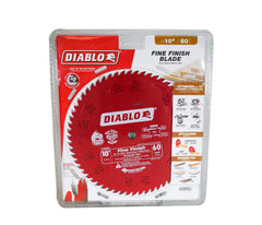 Diablo D1060X 10" x 60-Teeth Fine Finish Saw Blade for Wood