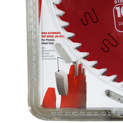 Diablo D1060X 10" x 60-Teeth Fine Finish Saw Blade for Wood (5 Pack)