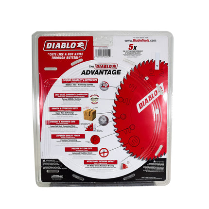 Diablo D1244X 12" x 44-Teeth General Purpose Saw Blade for Wood