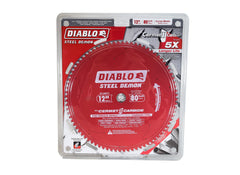 Diablo D1280CF 12" x 80-Teeth Steel Demon Cermet II Saw Blade for Thin Metal