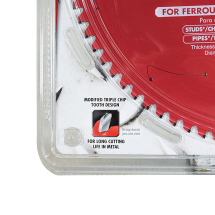 Diablo D1280CF 12" x 80-Teeth Steel Demon Cermet II Saw Blade for Thin Metal