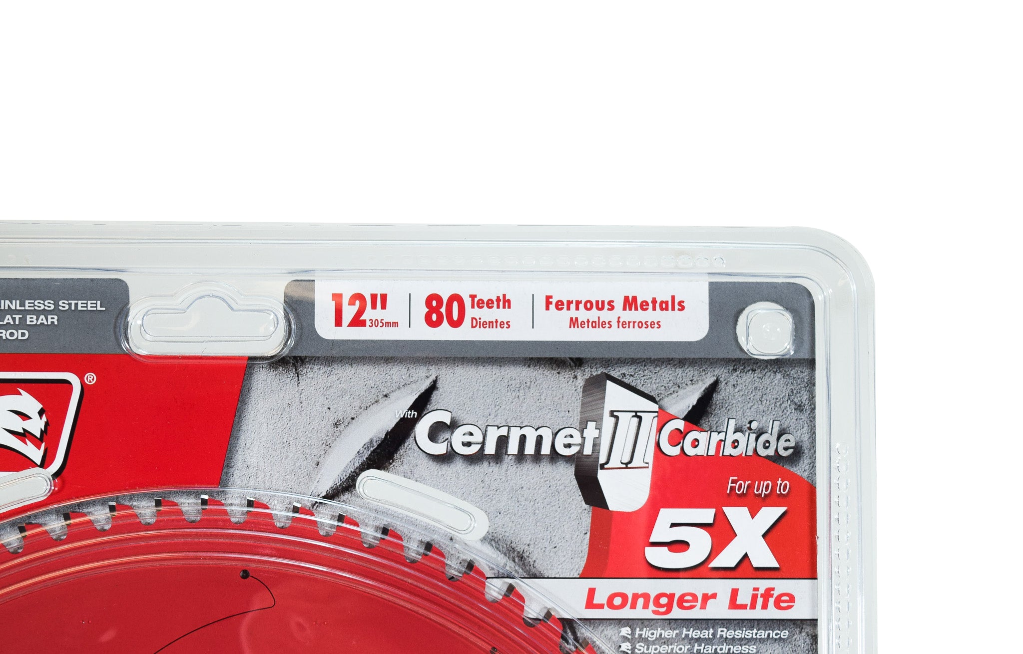 Diablo D1280CF 12" x 80-Teeth Steel Demon Cermet II Saw Blade for Thin Metal
