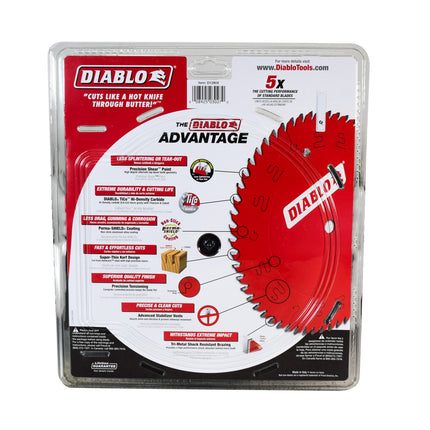 Diablo D1280X 12" x 80-Teeth Fine Finish Saw Blade for Wood (4 Pack)
