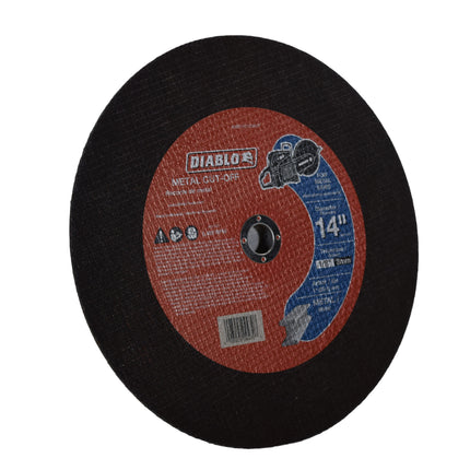 Diablo's Premium 14"x1/8"x1" Metal High Speed Cut Off Discs (5 Pack)