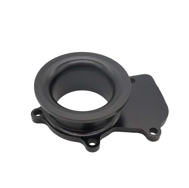 Diesel Power Source HX35 HX40 HY35 Turbo Exhaust Adapter 4" & 4-3/8" V-Band Downpipe Flange – Holset Turbocharger Direct Fit Upgrade for Cummins Diesel – Improves Flow & Reduces EGTs Performance Kit