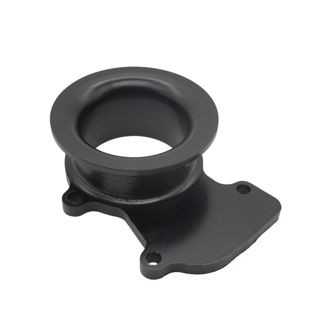 Diesel Power Source HX35 HX40 HY35 Turbo Exhaust Adapter 4" & 4-3/8" V-Band Downpipe Flange – Holset Turbocharger Direct Fit Upgrade for Cummins Diesel – Improves Flow & Reduces EGTs Performance Kit