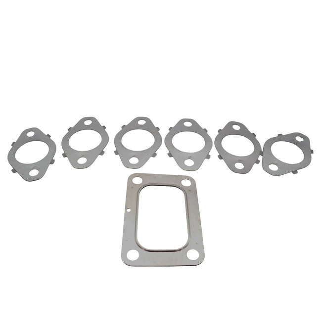 Diesel Power Source Complete Manifold Kit: Cast Iron Exhaust Manifold + Multi-Layer Gaskets – 2007-2018 Dodge Ram 6.7L Cummins – Direct Fit High Flow Performance Bundle for Lower EGTs