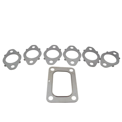Diesel Power Source Complete Manifold Kit: Cast Iron Exhaust Manifold + Multi-Layer Gaskets – 2007-2018 Dodge Ram 6.7L Cummins – Direct Fit High Flow Performance Bundle for Lower EGTs