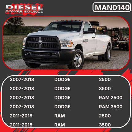Diesel Power Source T4i Exhaust Manifold 2007-2018 Dodge Ram 6.7L Cummins Turbo High Flow Cast Iron Direct Bolt-On Replacement Faster Spool Performance Upgrade OEM 5135789AB 5135789AC 5135789AD