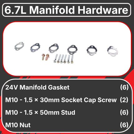 Diesel Power Source T4i Exhaust Manifold 2007-2018 Dodge Ram 6.7L Cummins Turbo High Flow Cast Iron Direct Bolt-On Replacement Faster Spool Performance Upgrade OEM 5135789AB 5135789AC 5135789AD