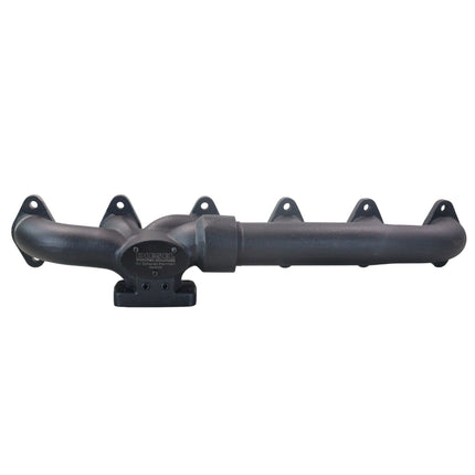 Diesel Power Source MAN0170 Fummins Exhaust Manifold 2-Piece T3 Ford Cummins Swap 5.9L 12V Performance High Flow Cast Iron Lower EGTs Faster Spool Direct Fit Conversion Kit