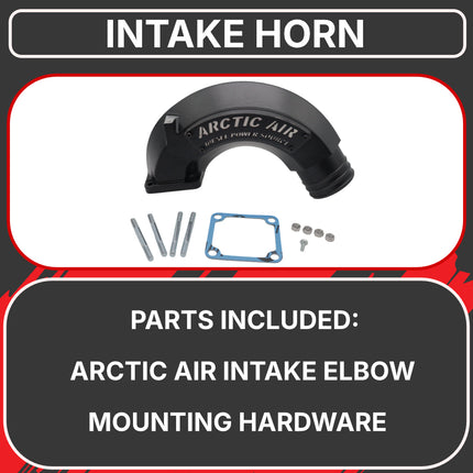 Diesel Power Source 5.9L 24V Cummins Intake Horn 2003-2007 Dodge Ram 2500 3500 3rd Gen High Flow Intake Manifold Air Tube Replacement Compatible Diesel Engine OEM Direct Fit Performance