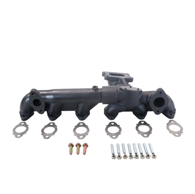 Diesel Power Source 5G Exhaust Manifold 2019-2024 Dodge Ram 6.7L Cummins Turbo Direct Bolt-On High Flow Cast Iron Lower EGTs Faster Spool (OEM 5450589, 708776AT)