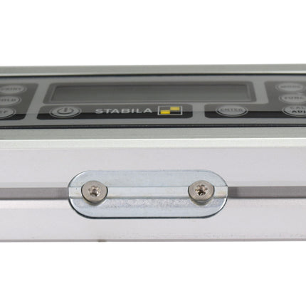 Stabila 36100 TECH 1000 DP Digital Protractor with Data Transfer - 0-360° Electronic Inclinometer, MODBUS RS485 Interface, IP65, T/V-Groove + Rare-Earth Magnet, Includes Software & Cables