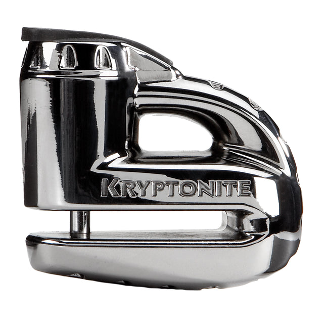 Kryptonite Keeper 5-S2 Motorcycle Disc Brake Lock with Reminder Cable, High Security Dual-Reinforced Disc Style Cylinder, 5.5mm Locking Pin, Weather Resistant Anti-Theft Rotor Lock