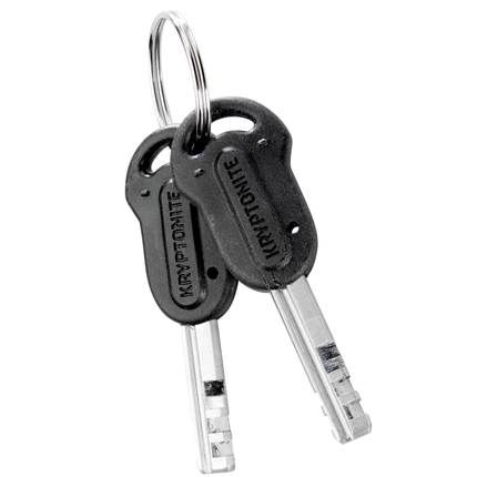 Kryptonite KryptoLok 6A Alarm Disc Lock  – Motorcycle, Scooter & E-Bike Security Lock with 120dB Anti-Theft Alarm, 6mm Hardened Locking Pin, Weather-Resistant Electronics 2 Stainless Steel Keys