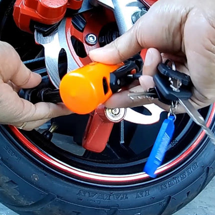 Kryptonite 999591 Evolution Series 4 Disc Lock Premium Pack Orange