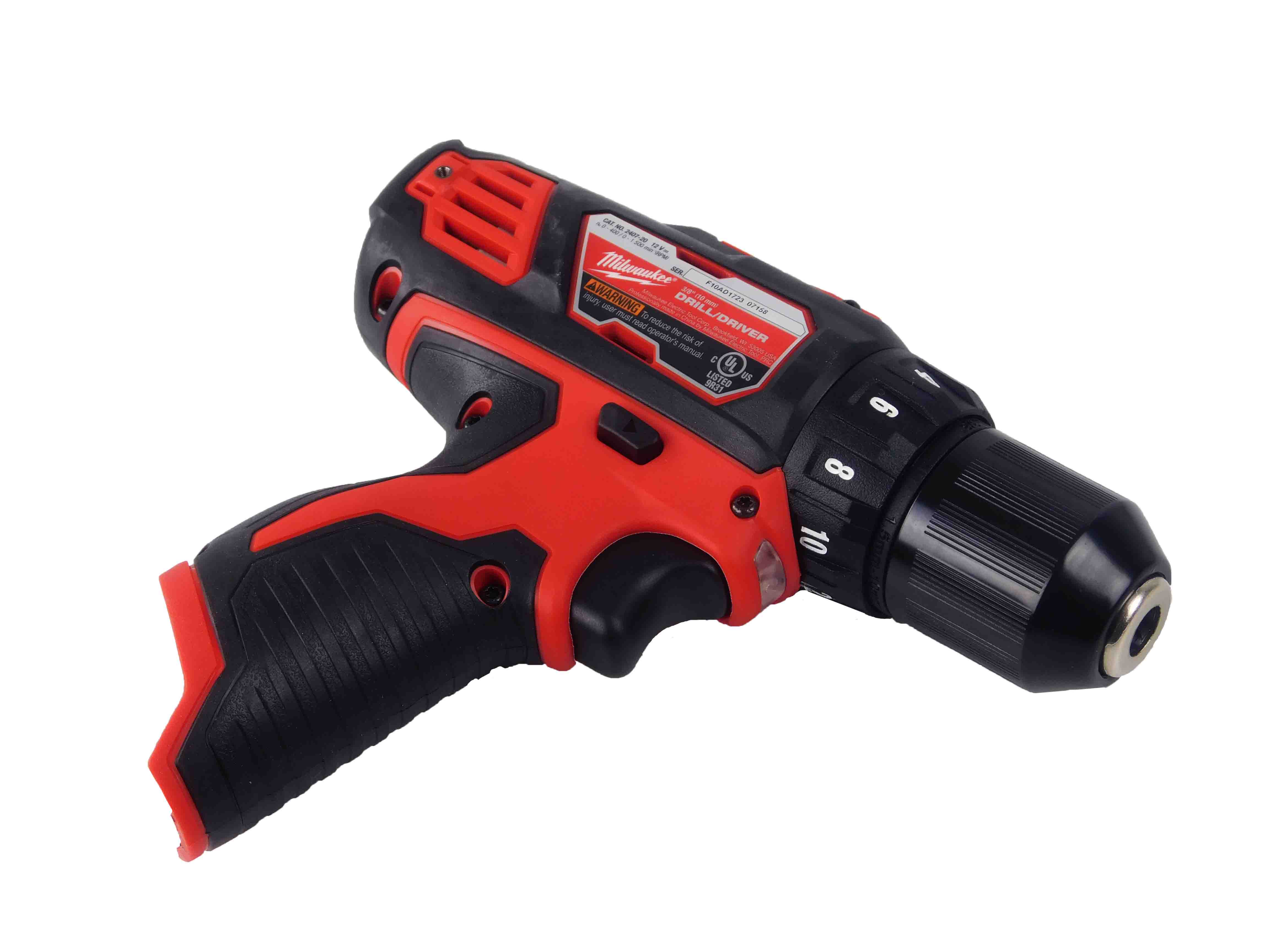 Milwaukee 2407-20 M12 12V Cordless Lithium-Ion 3/8 in. Drill/Driver (Tool Only)