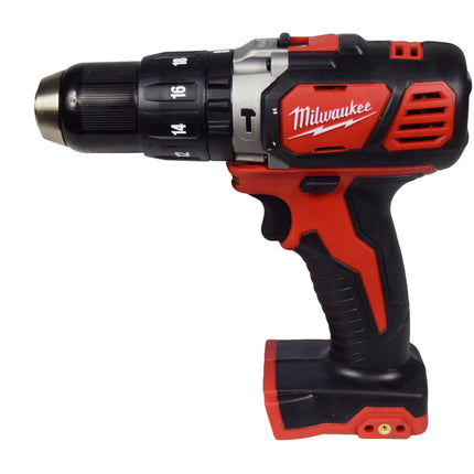 Milwaukee M18 Compact 1/2″ Hammer Drill/Driver (Tool Only) 18V Cordless Lithium-Ion, 500 in-lbs Torque, All-Metal Gear & Chuck, Redlink Intelligence, Compact Power Tool for Drilling & Hammer Drilling