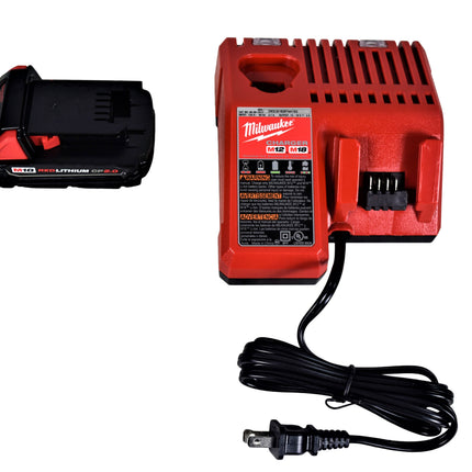 Milwaukee 2801-21P M18 18-Volt Lithium-Ion Compact Brushless Cordless 1/2 in. Drill/Driver Kit
