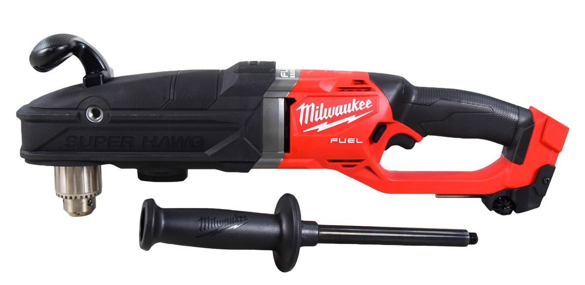 Milwaukee 2809-20 M18 FUEL 18-Volt Lithium-Ion Brushless Cordless GEN 2 Super Hawg 1/2 in. Right Angle Drill (Tool-Only)