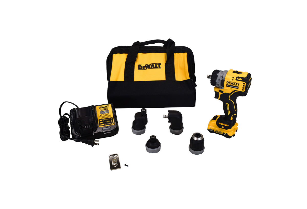 DeWalt DCD703F1 XTREME 12V MAX Brushless Cordless 5-in-1 Drill/Driver Kit